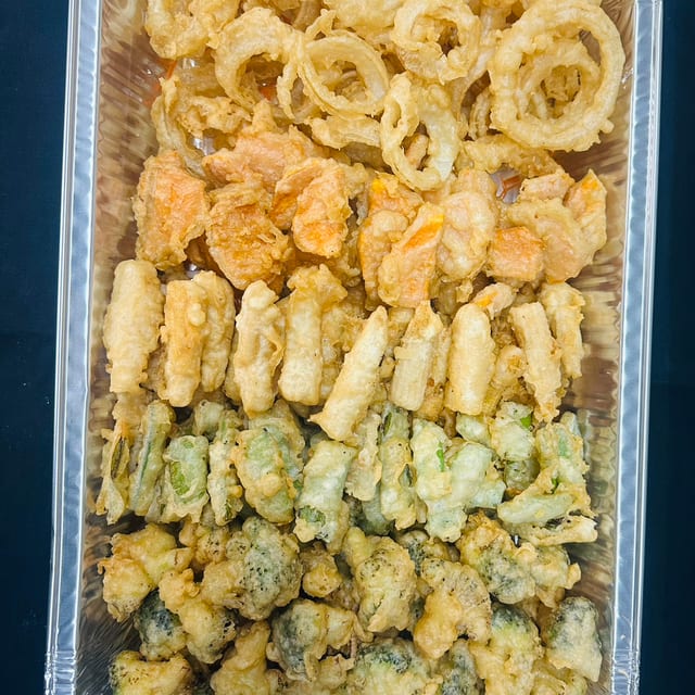 Tempura Vegetables.