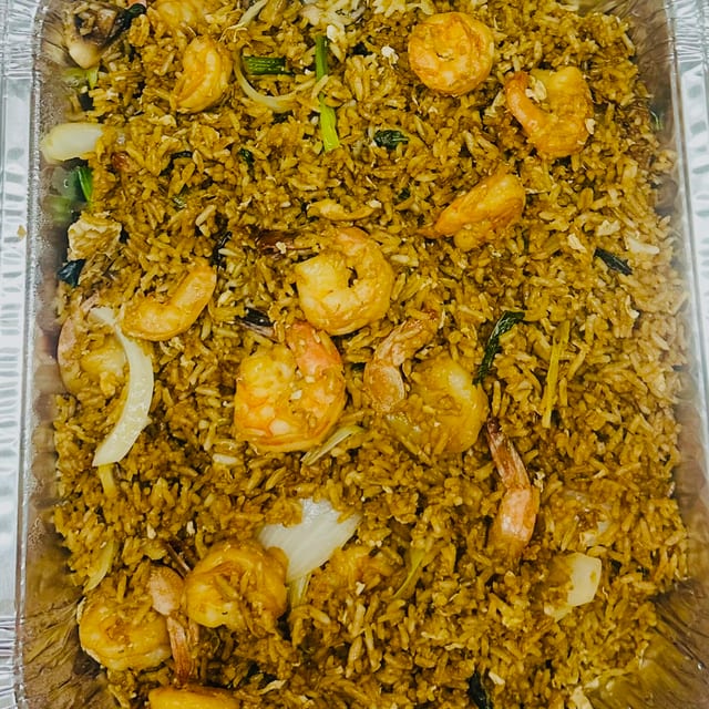 Basil Fried Rice (Serves 10).