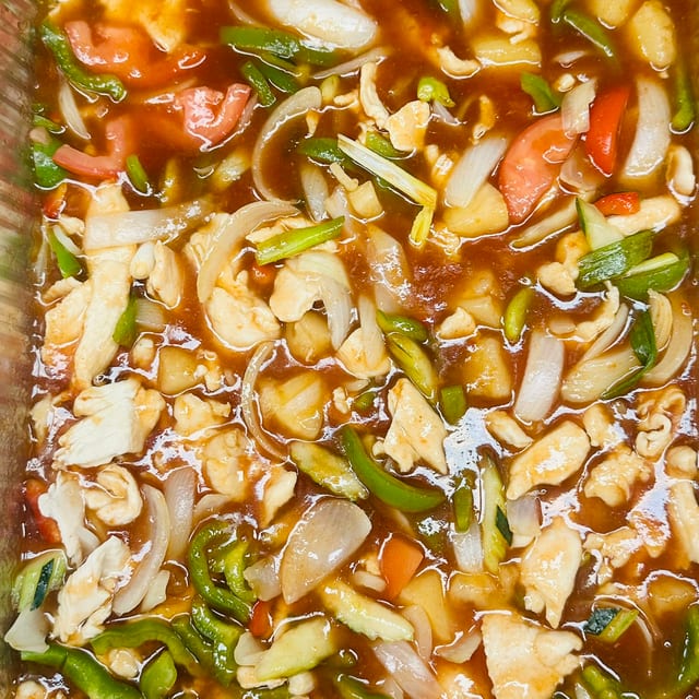 Sweet & Sour Fish.