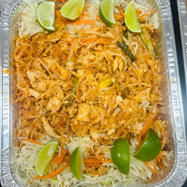 Pad Thai (Serves 10).