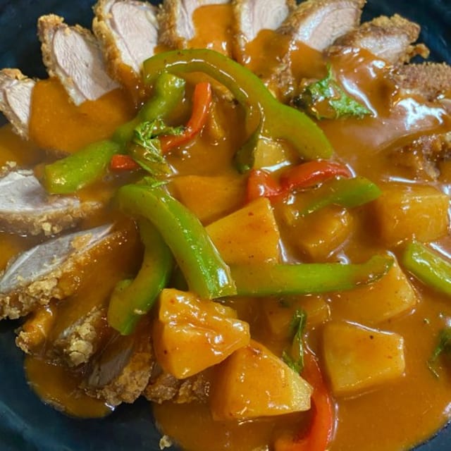 Duck Pineapple Curry.
