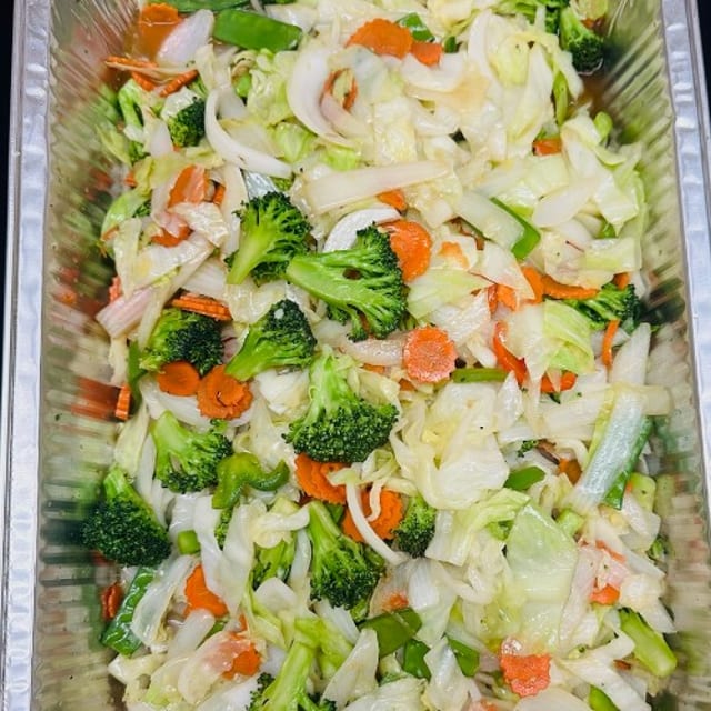 Mixed Vegetable Stir-Fry (Serves 10).