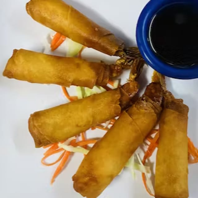 Shrimp in a Blanket.