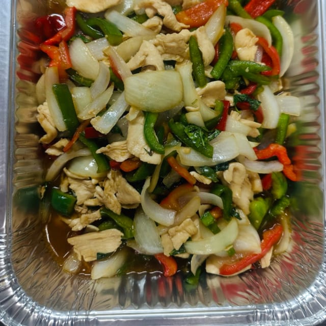 Basil Stir-Fry (Serves 5).