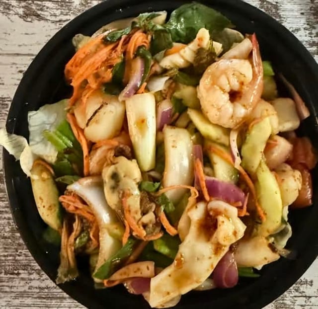 Yum Seafood Salad.